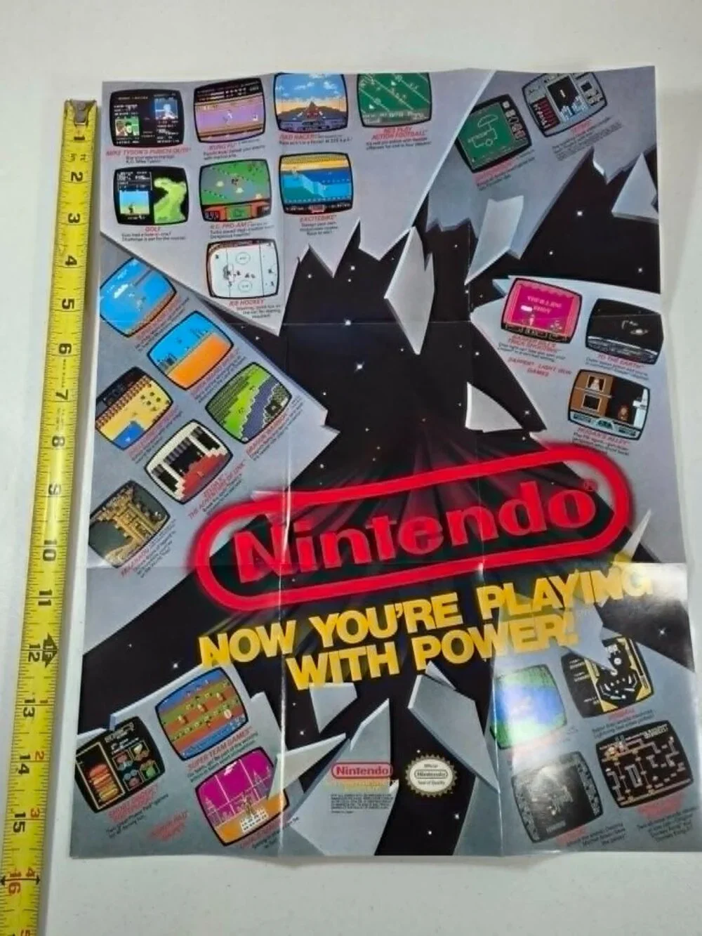 Nintendo poster inserts